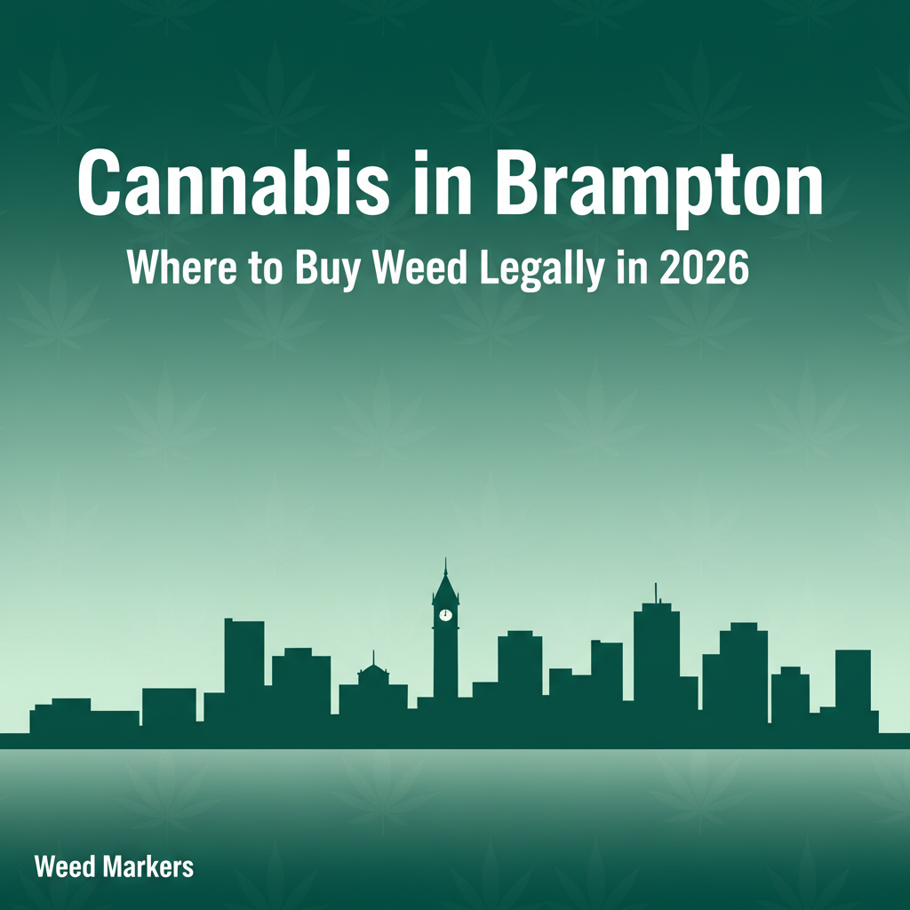 Cannabis in Brampton: Where to Buy Weed Legally in 2026