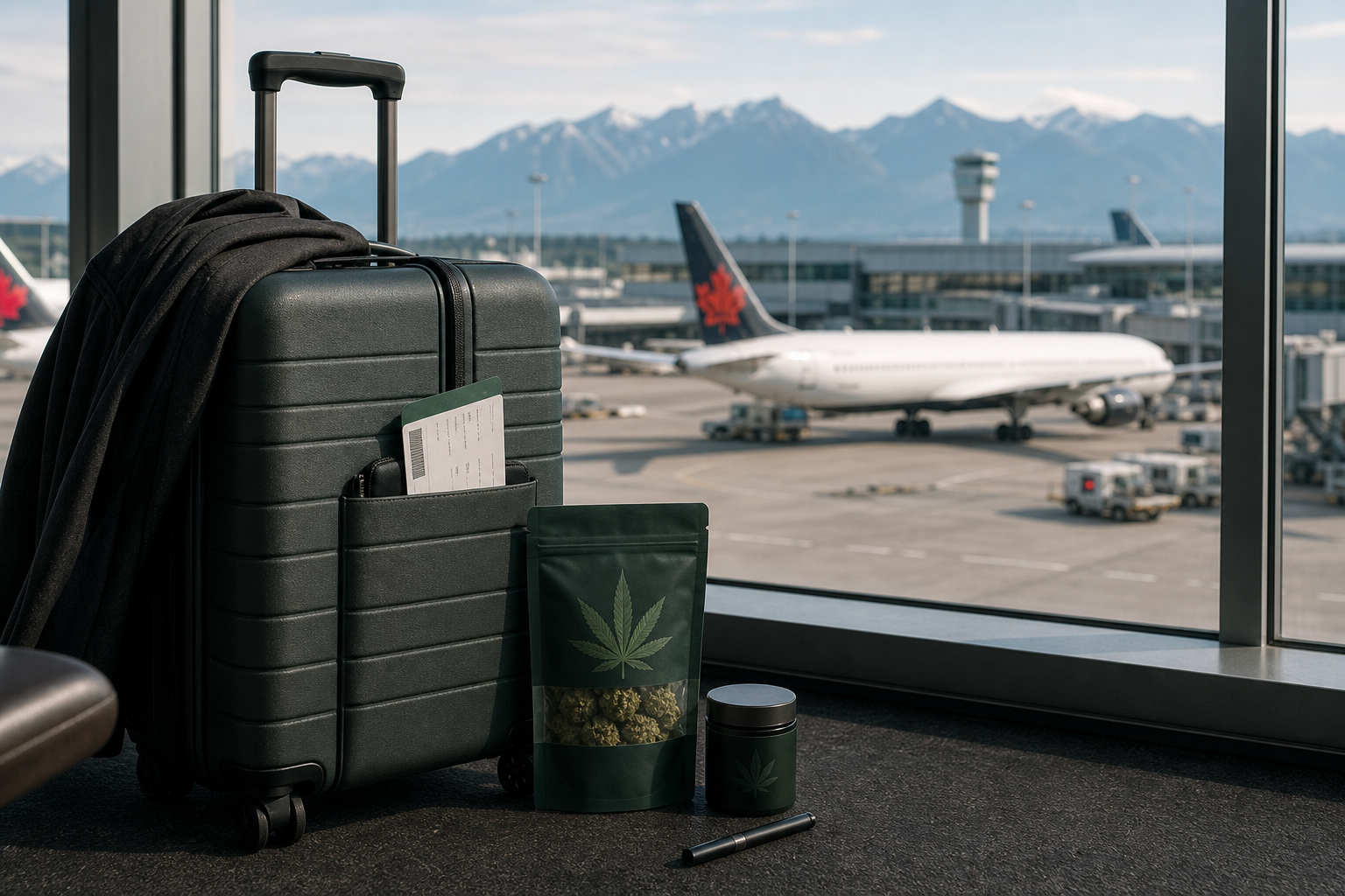 Can You Travel With Weed in Canada? Flights, Road Trips, Hotels & Border Rules for 2026