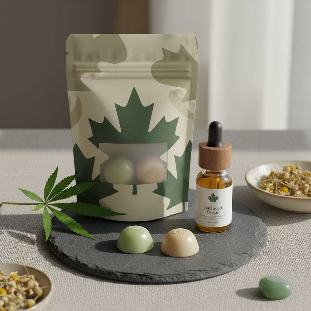 Balanced THC:CBD Edibles in Ontario (2026): Ratios, Dose Math & First-Time Tips