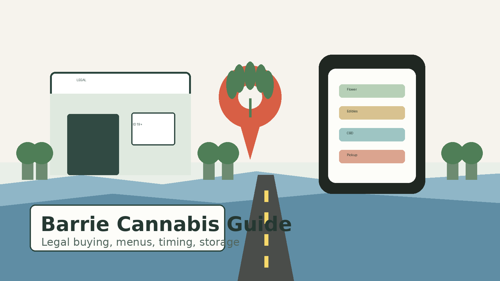 Cannabis in Barrie: Where to Buy Weed Legally in 2026
