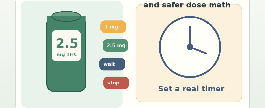 Fast-Acting Edibles in Ontario (2026): Drinks, Rapid Formats & Safer Dose Math