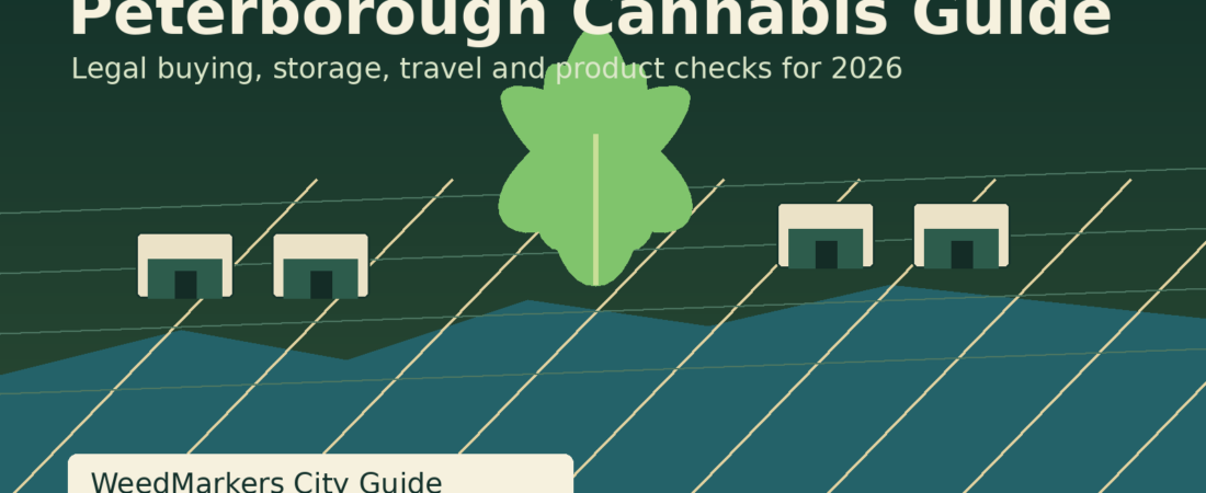 Cannabis in Peterborough: Where to Buy Weed Legally in 2026