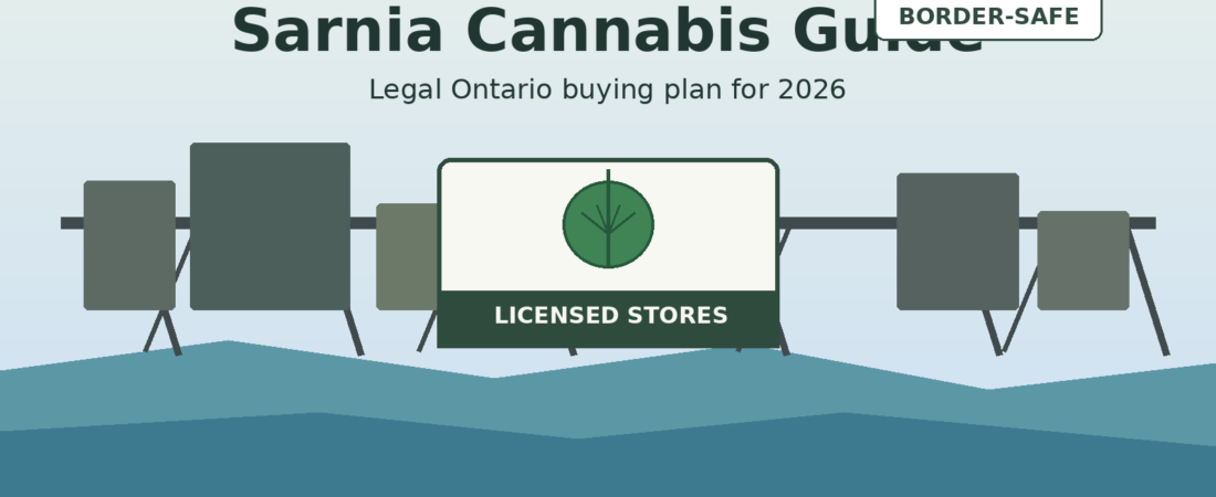 Cannabis in Sarnia: Where to Buy Weed Legally in 2026