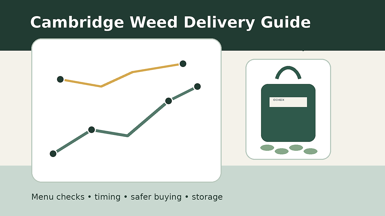 How to Choose Weed Delivery in Cambridge Ontario: Menu Checks, Timing & Safer Buying (2026)
