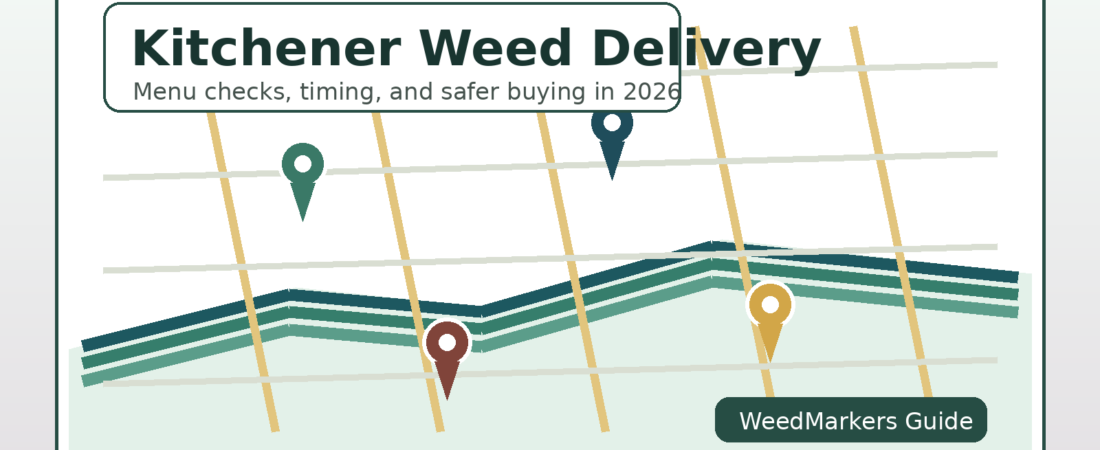 How to Choose Weed Delivery in Kitchener Ontario: Menu Checks, Timing & Safer Buying (2026)