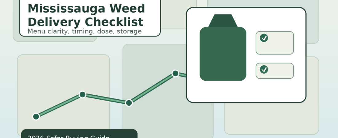 How to Choose Weed Delivery in Mississauga Ontario: Menu Checks, Timing & Safer Buying (2026)