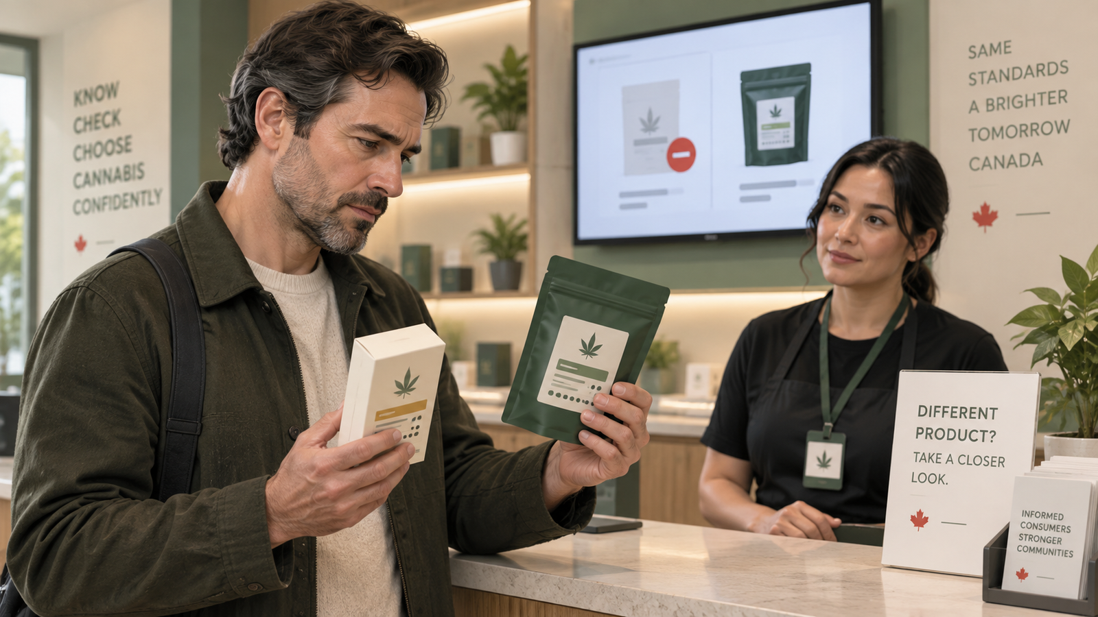 Cannabis Product Substitutions in Canada: How to Recheck a Different Package Before You Buy (2026)