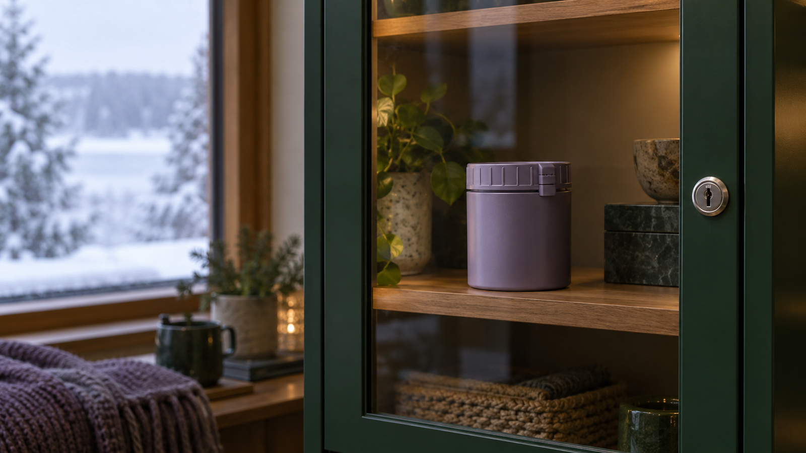 Cannabis Storage in Canadian Winter: Cold Weather, Condensation and Safer Home Setup (2026)